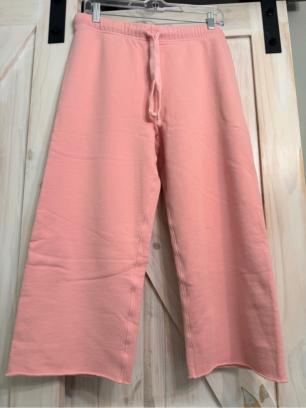 NWOT Lemonade, pink Catherine triple Terry, sweatpants, medium